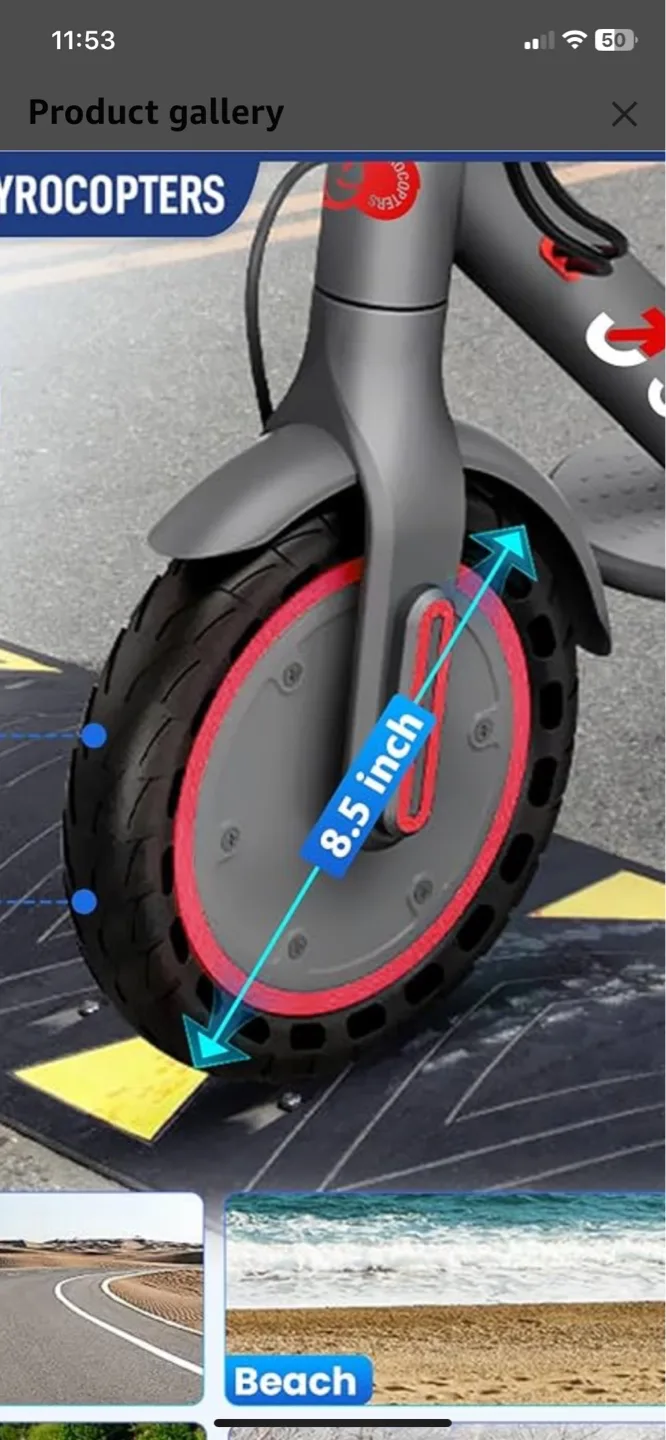 Brand New GYROCOPTERS J30 Electric Scooter image indicator(4)