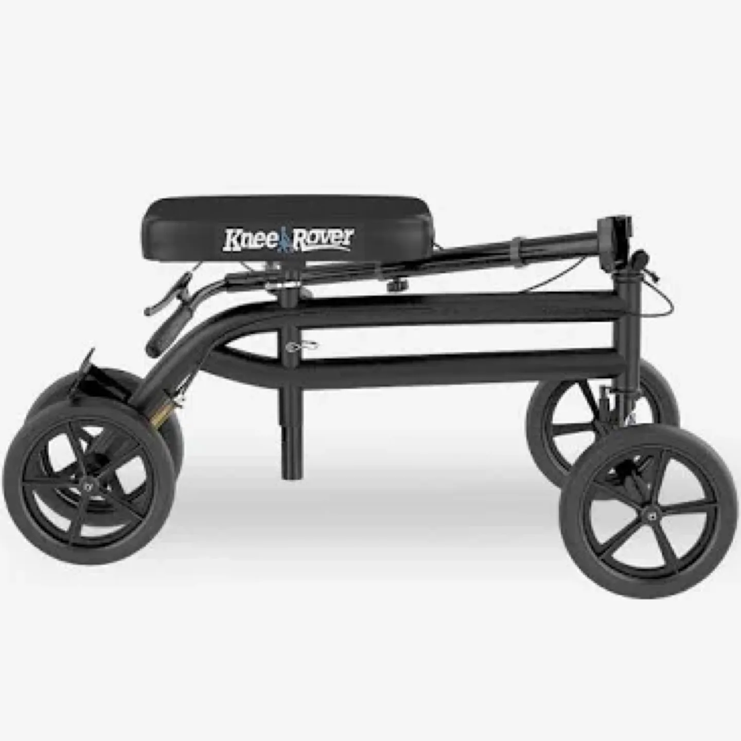 Knee Steerable Knee Walker foldable with extra seat padding image indicator(3)