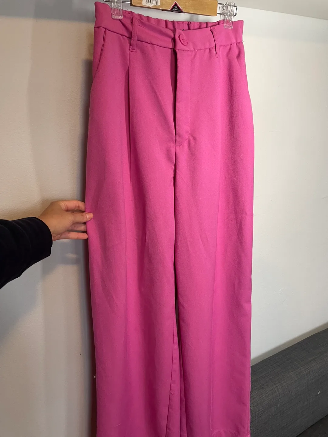 Pink Wide Leg Pants - Size 6 thumbnail