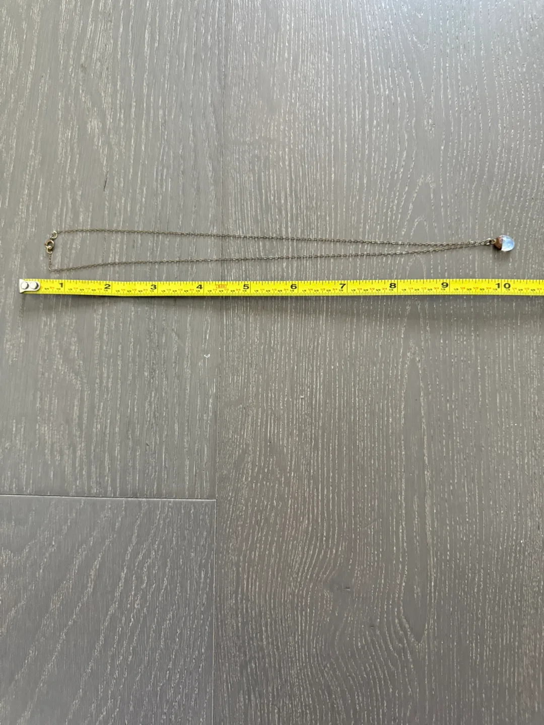 Delicate Rainbow Moonstone Necklace image indicator(5)