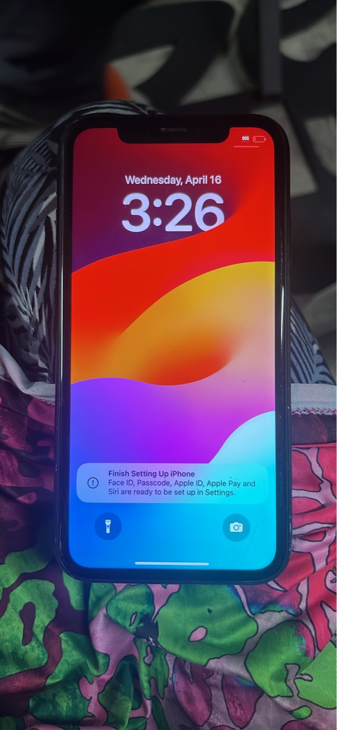 iPhone X, 64 GB, Black - Used