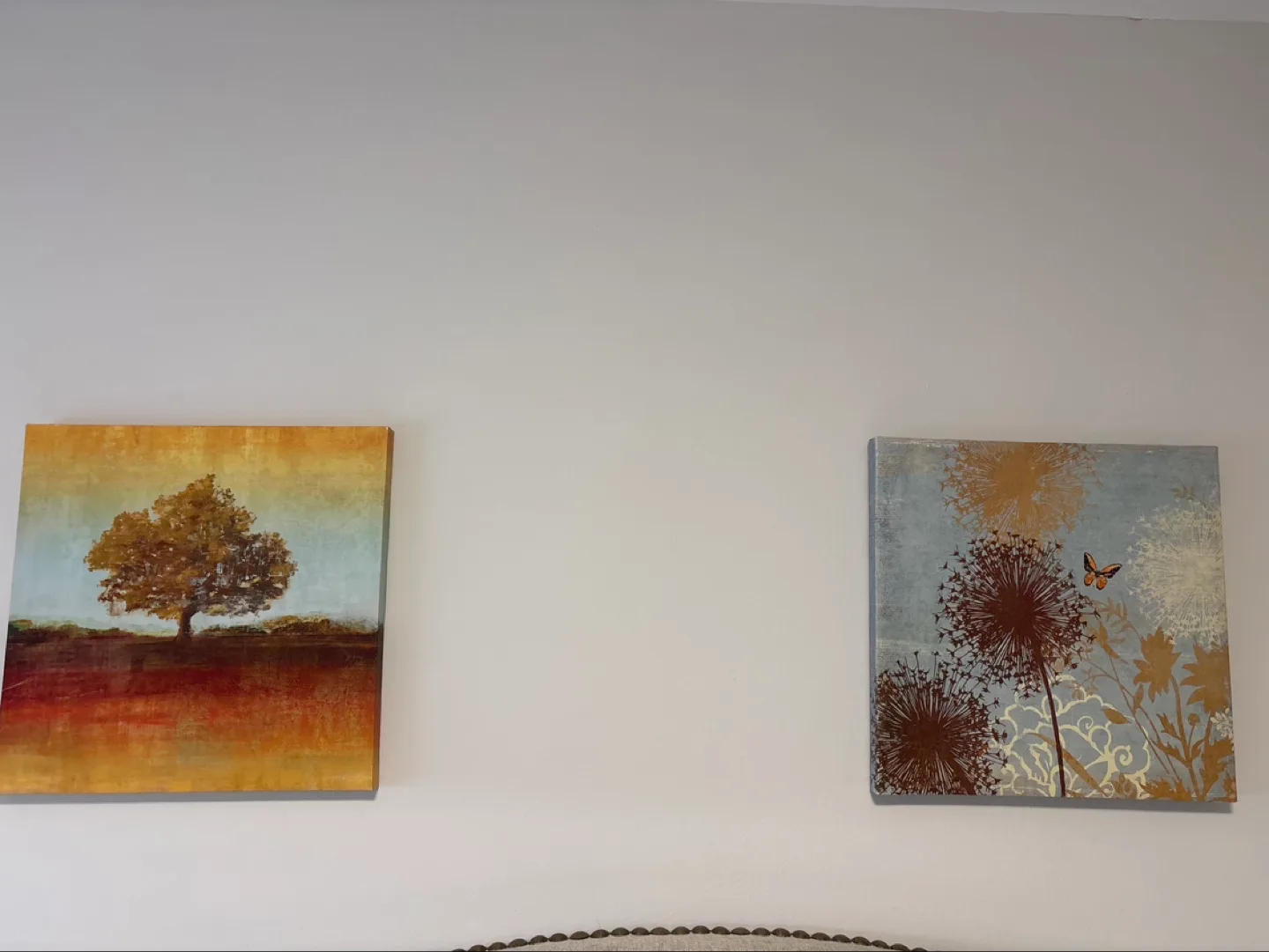 Set of Two Framed Canvas Prints - Nature Scenes thumbnail