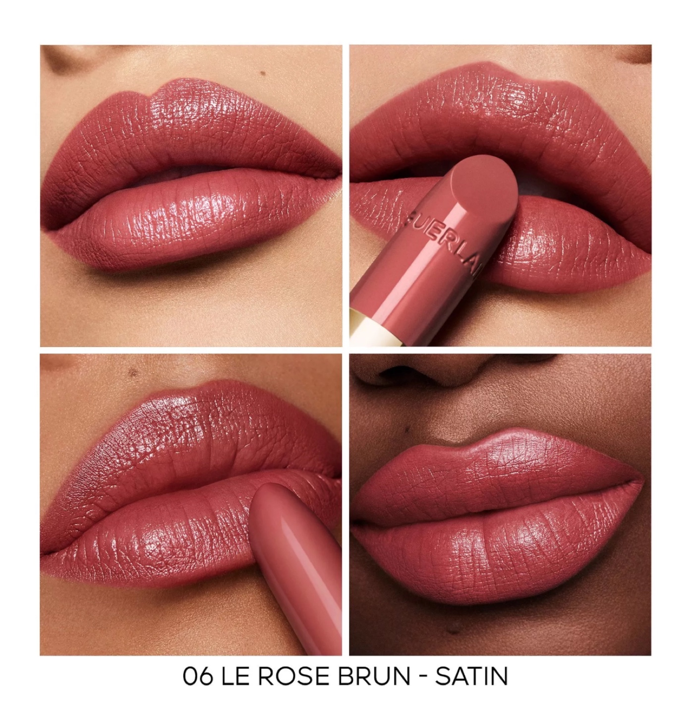 Guerlain Rouge G Refillable Lipstick - 06 Le Rose Brun - photo 3