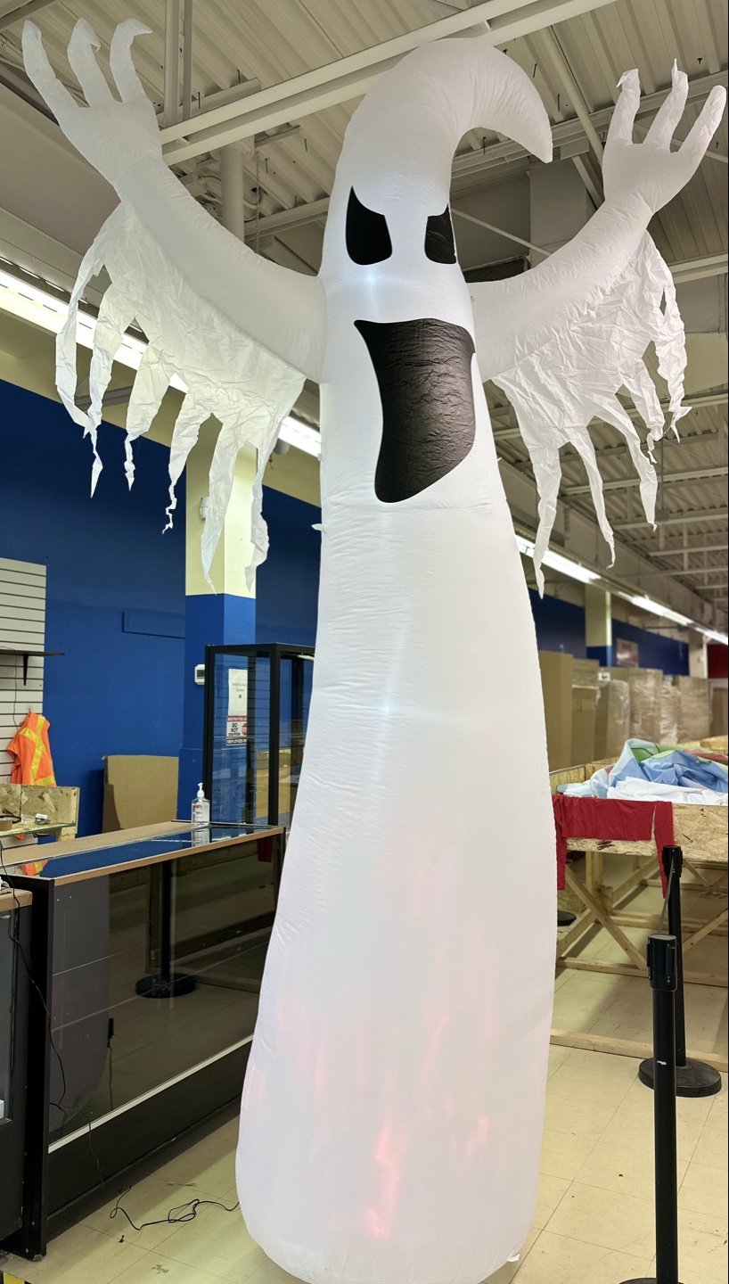 Giant Inflatable Ghost Halloween Decoration - photo 5