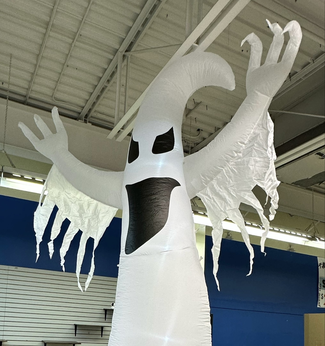 Giant Inflatable Ghost Halloween Decoration - photo 2