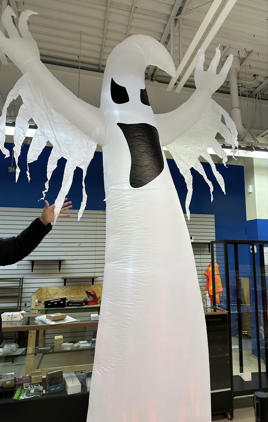 Giant Inflatable Ghost Halloween Decoration