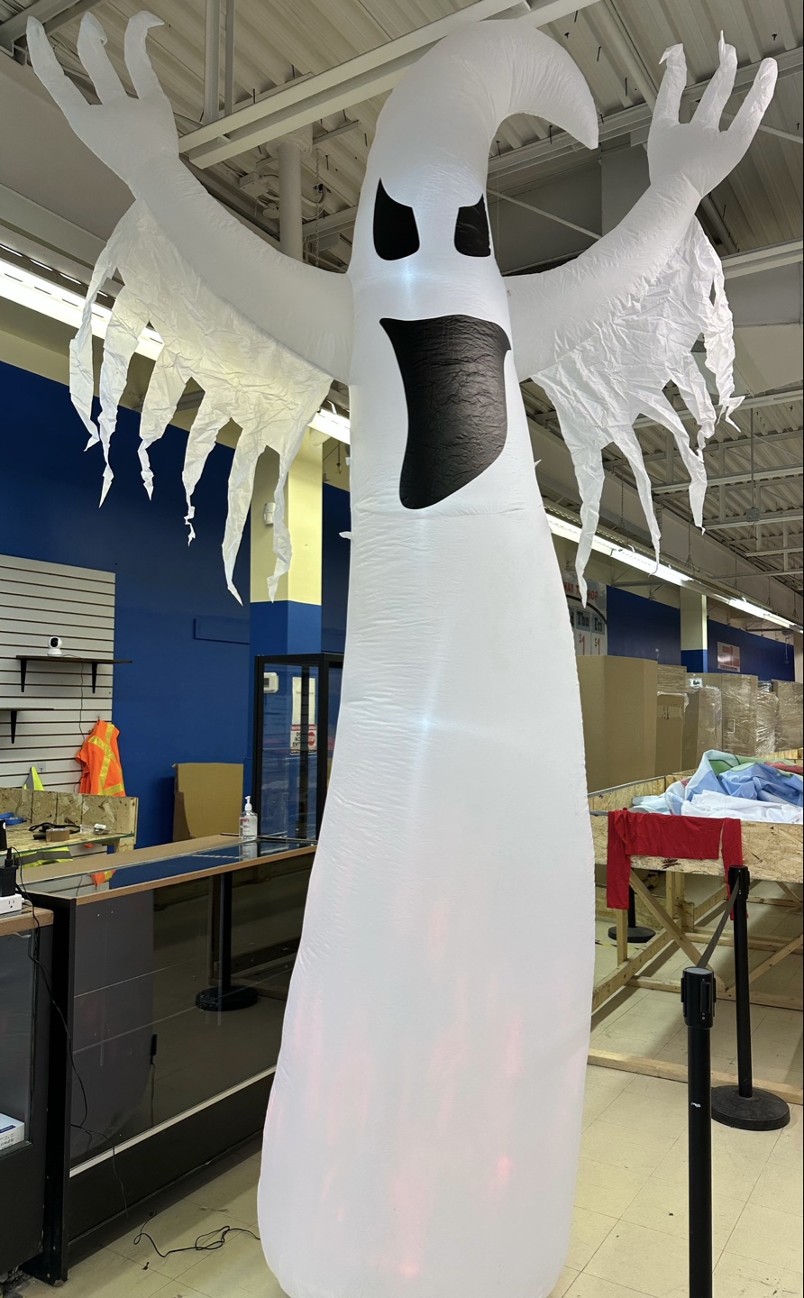 Giant Inflatable Ghost Halloween Decoration - photo 3