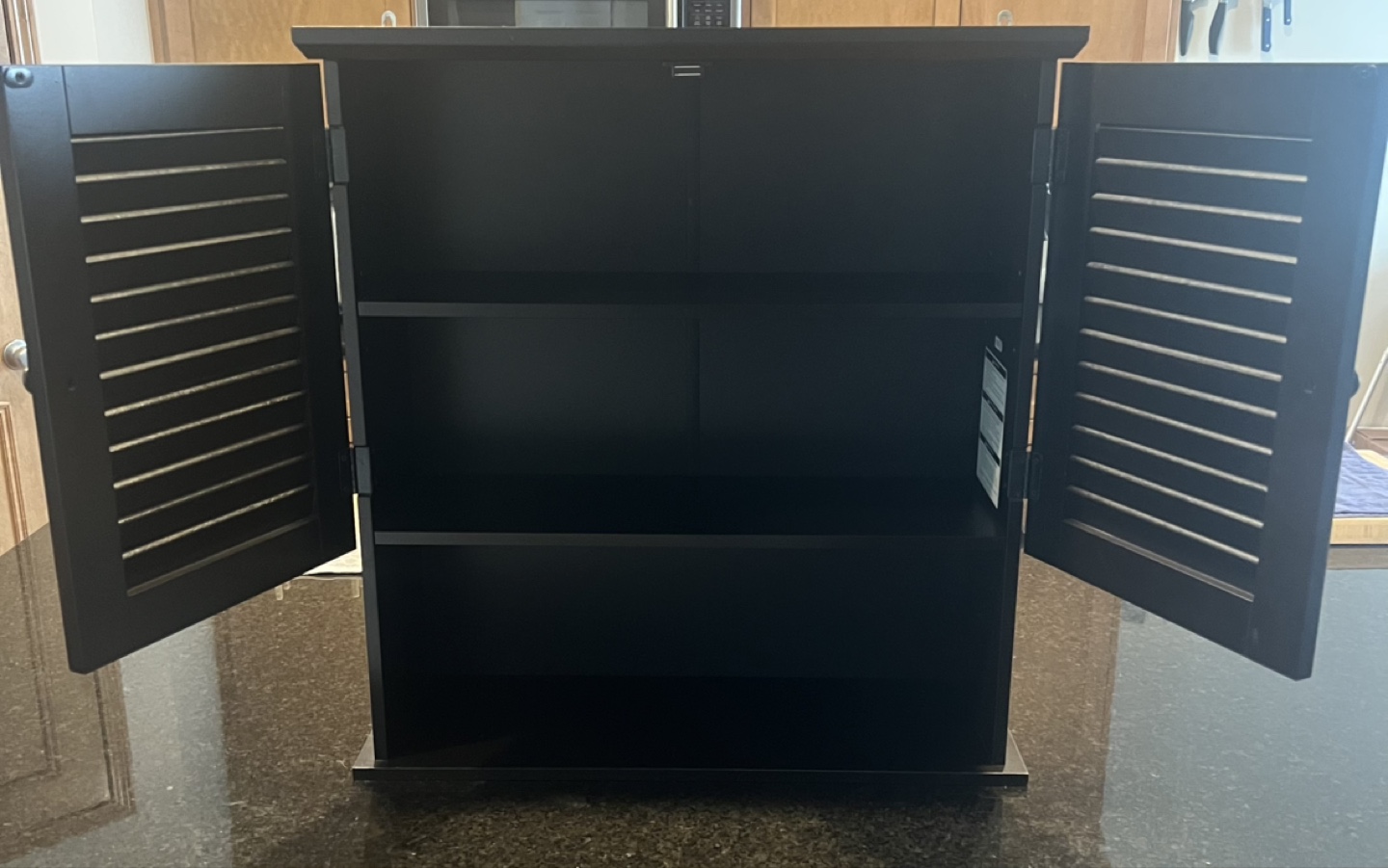 Black Medicine Cabinet - photo 5