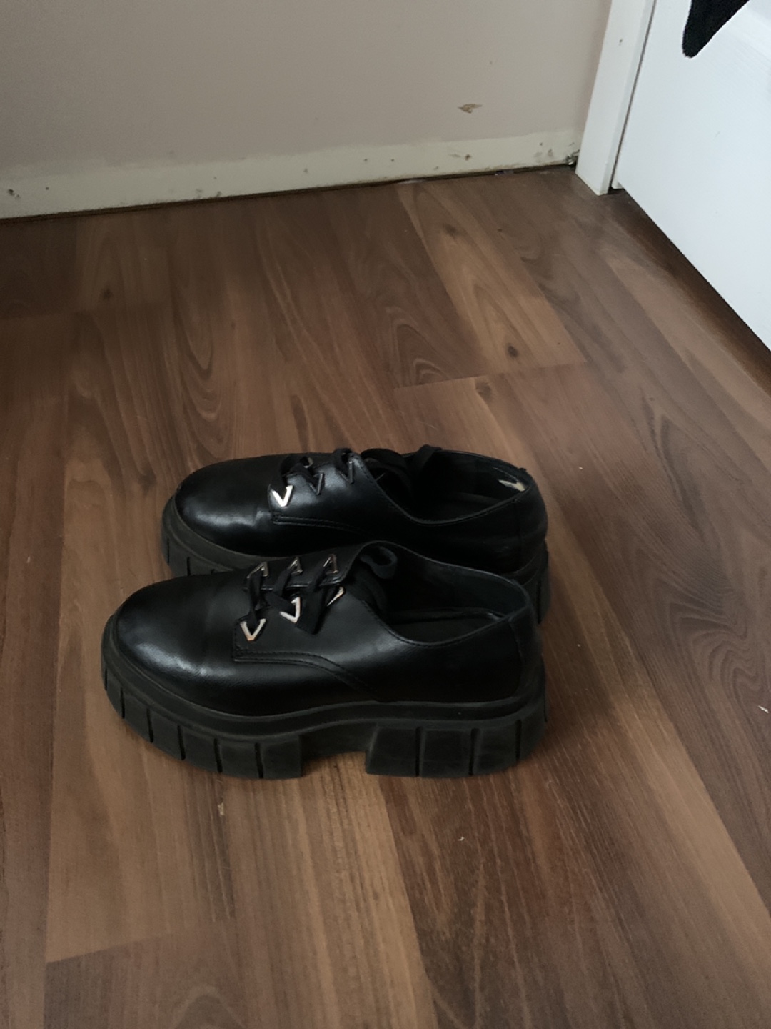 Black Platform Oxfords - photo 3