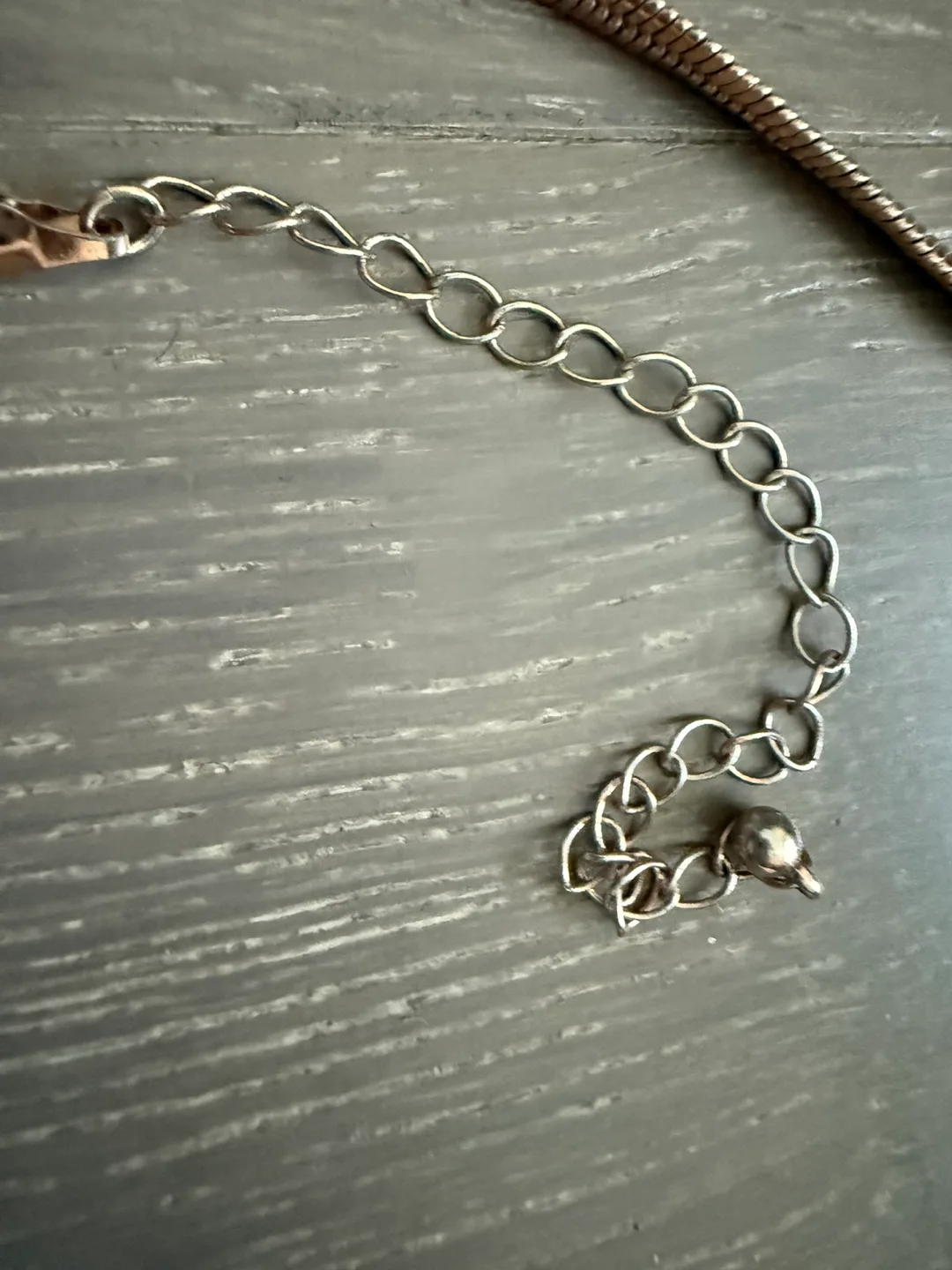 Rose Gold-toned Snake Chain Necklace image indicator(3)