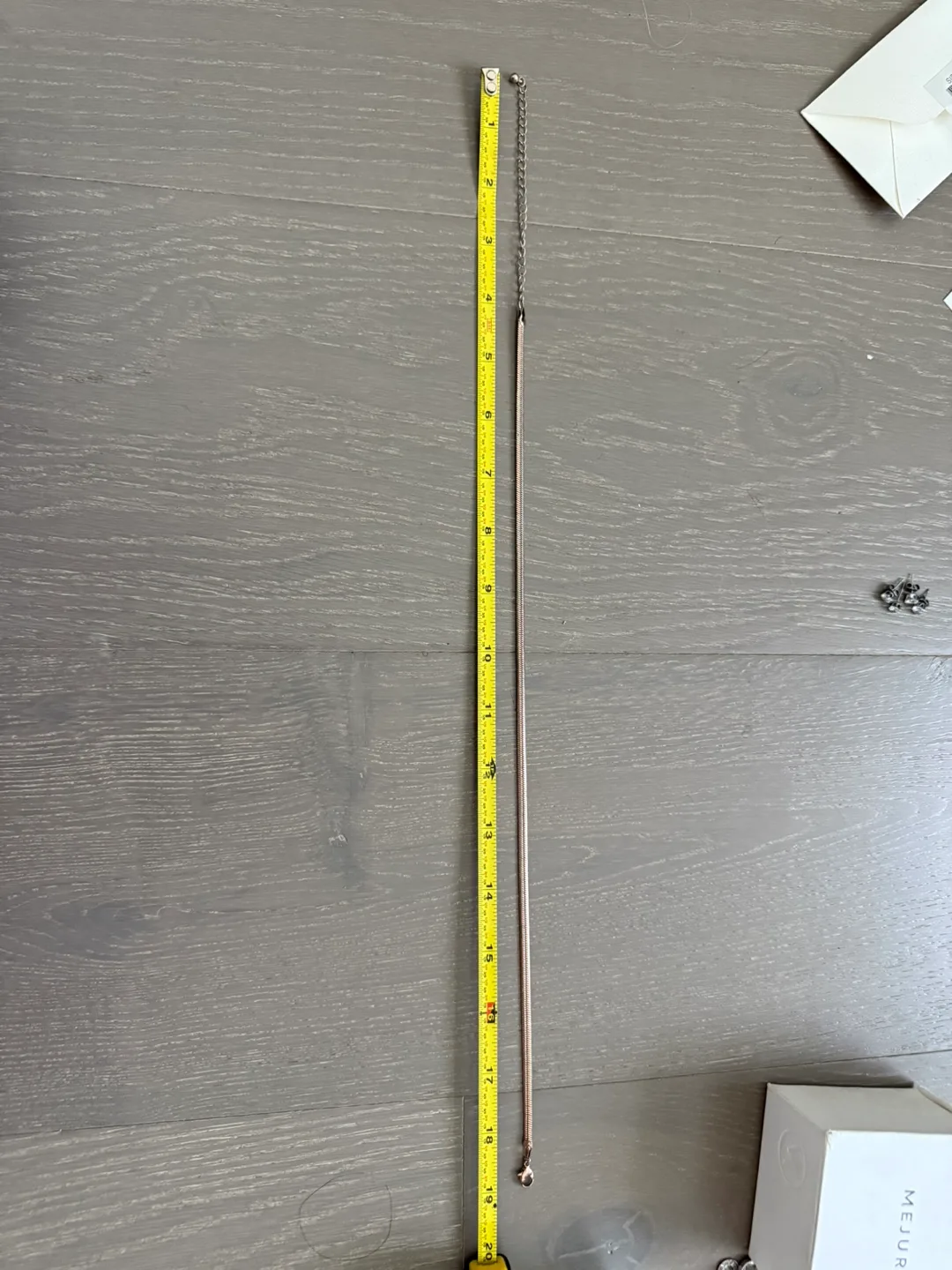 Rose Gold-toned Snake Chain Necklace image indicator(4)