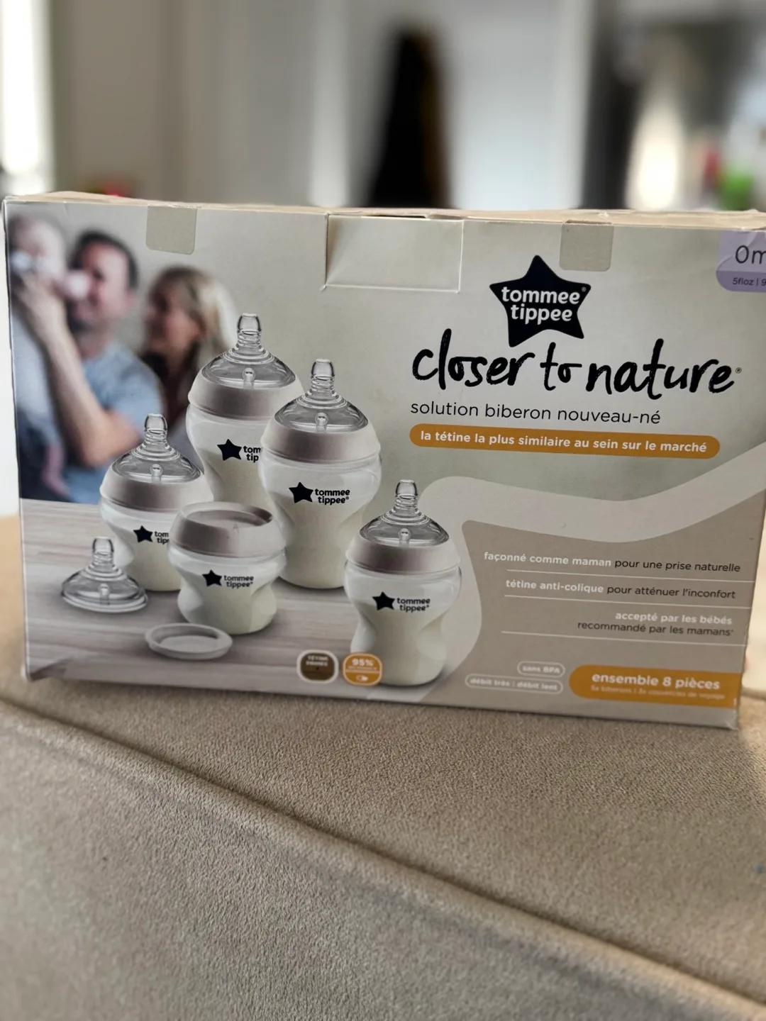 Tommee Tippee Closer to Nature Newborn Bottle Set - 8 Pieces image indicator(2)