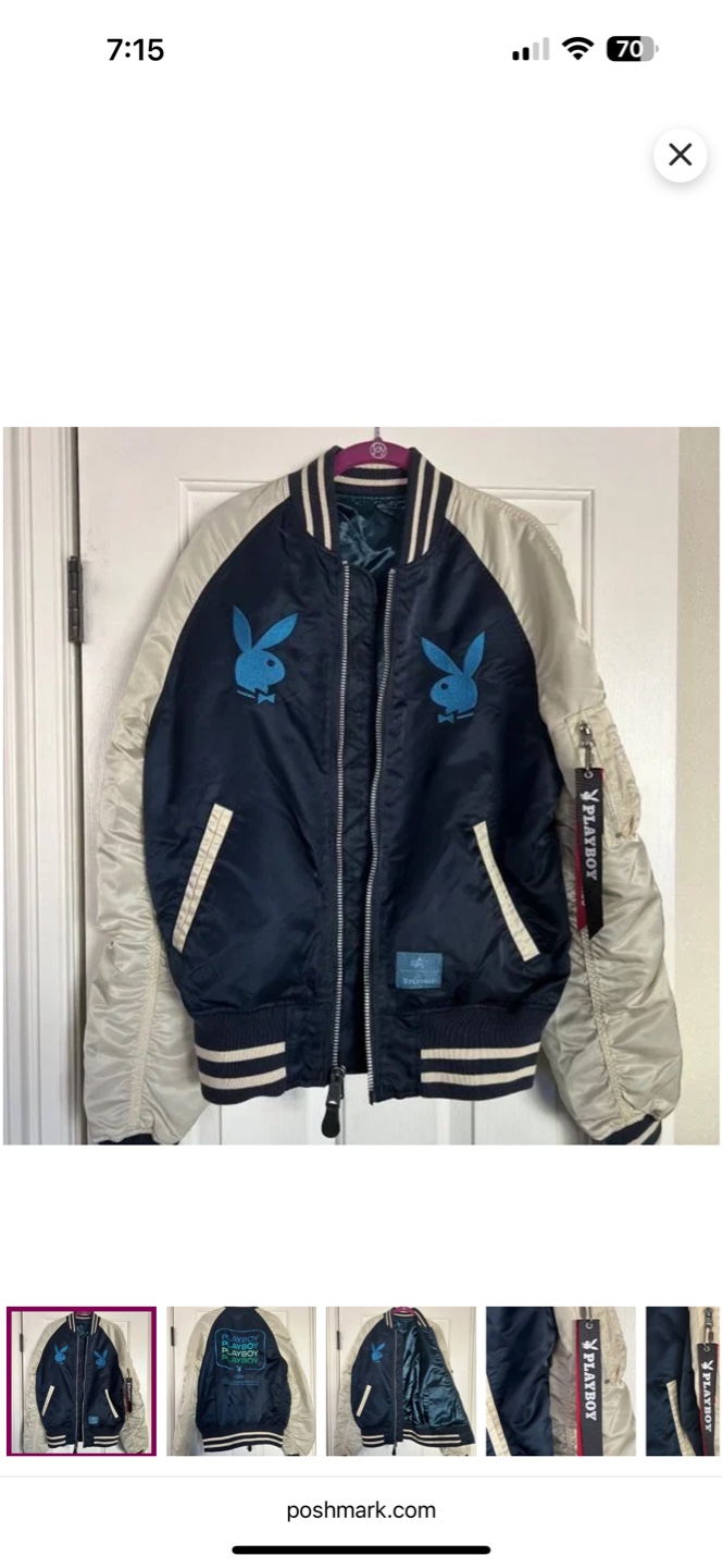 Playboy x Alpha Industries MA-1 Bomber Jacket - photo 2