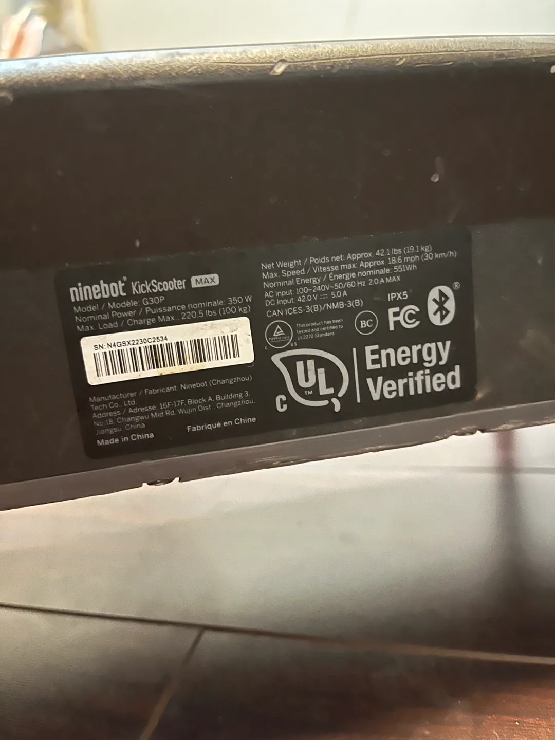 Ninebot KickScooter G30p image indicator(3)