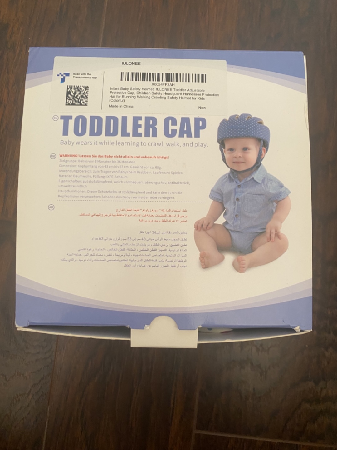 ILONEE Toddler Cap - Baby Safety Helmet