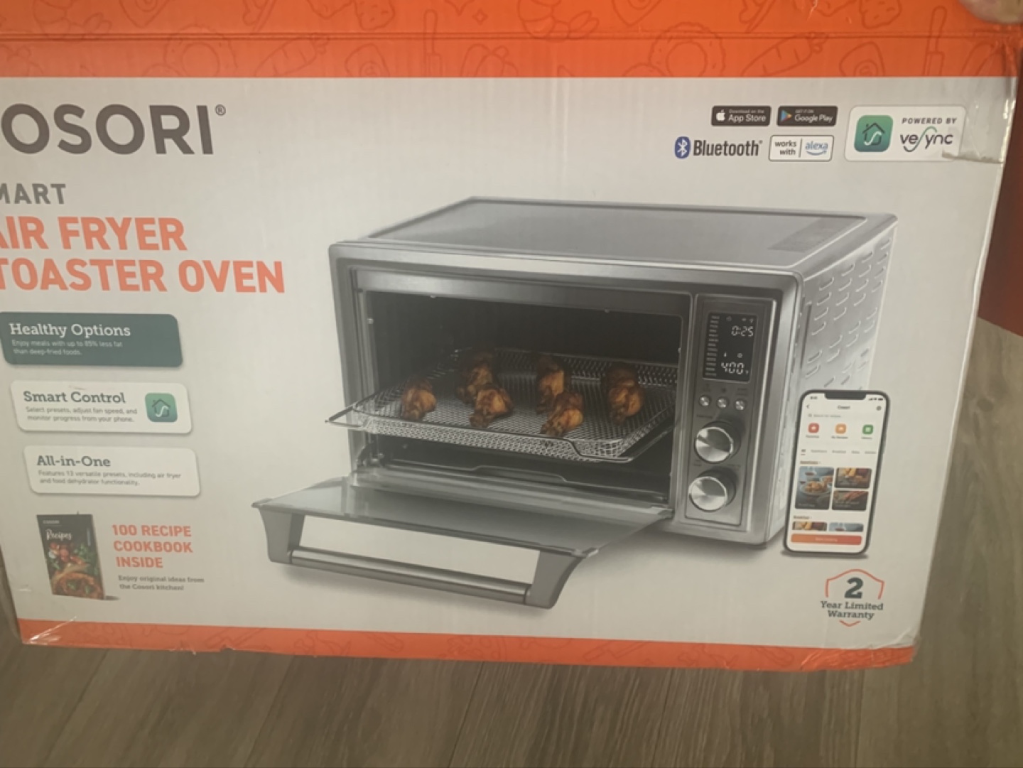 COSORI Smart Air Fryer Toaster Oven - photo 2