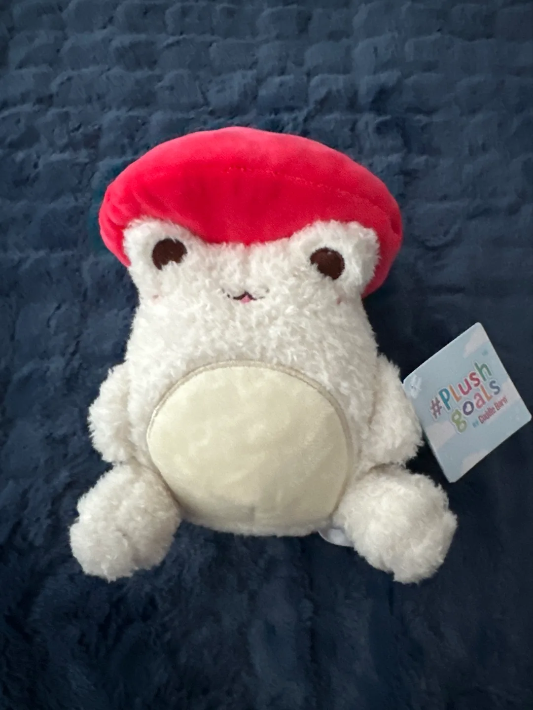 BNWT Toadstool Wawa the Mushroom Frog Plush Toy thumbnail