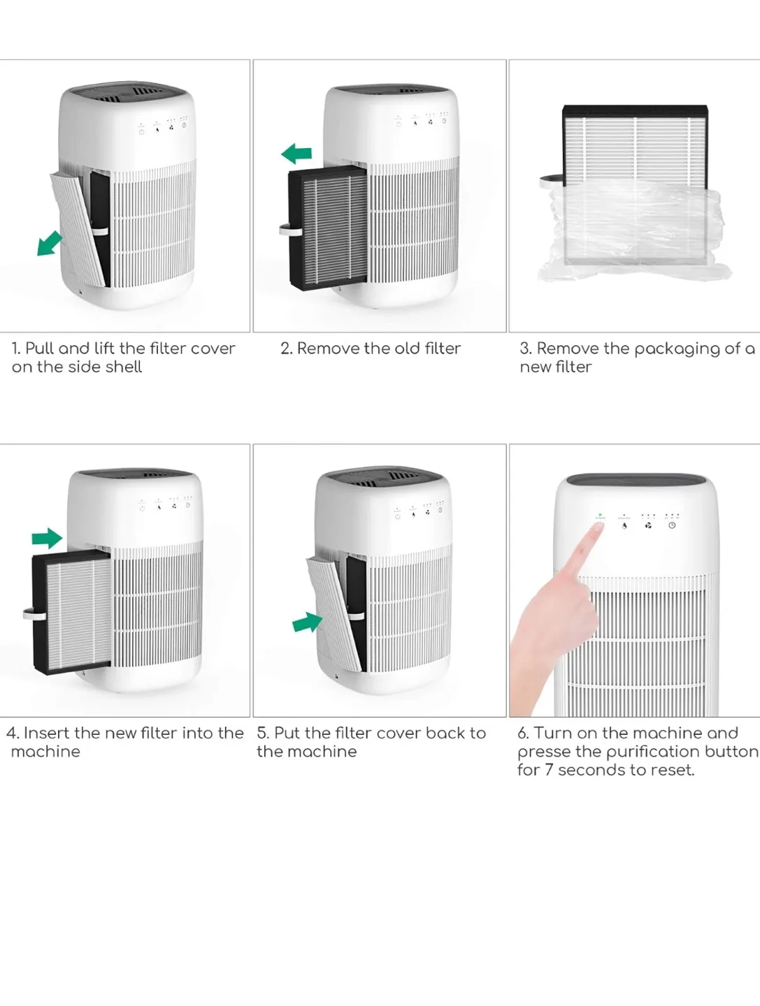 Floia Q10 2-in-1 Dehumidifier & Air Purifier image indicator(3)