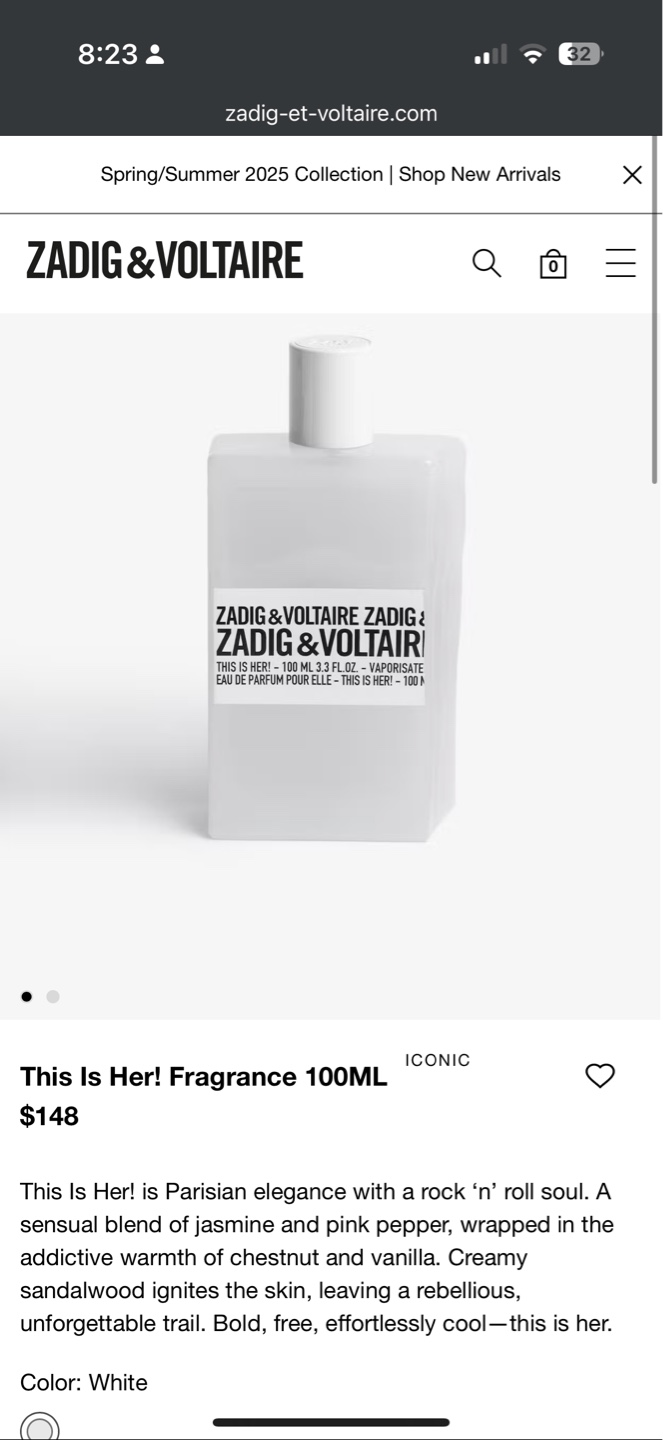 Zadig & Voltaire This Is Her! Eau de Parfum 100ml - photo 2