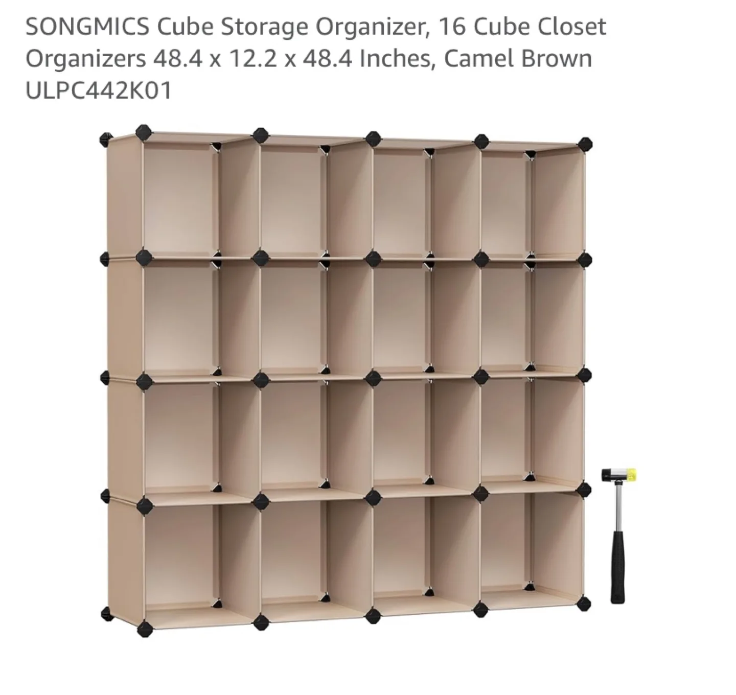 New 16 Cube Storage Organizer thumbnail