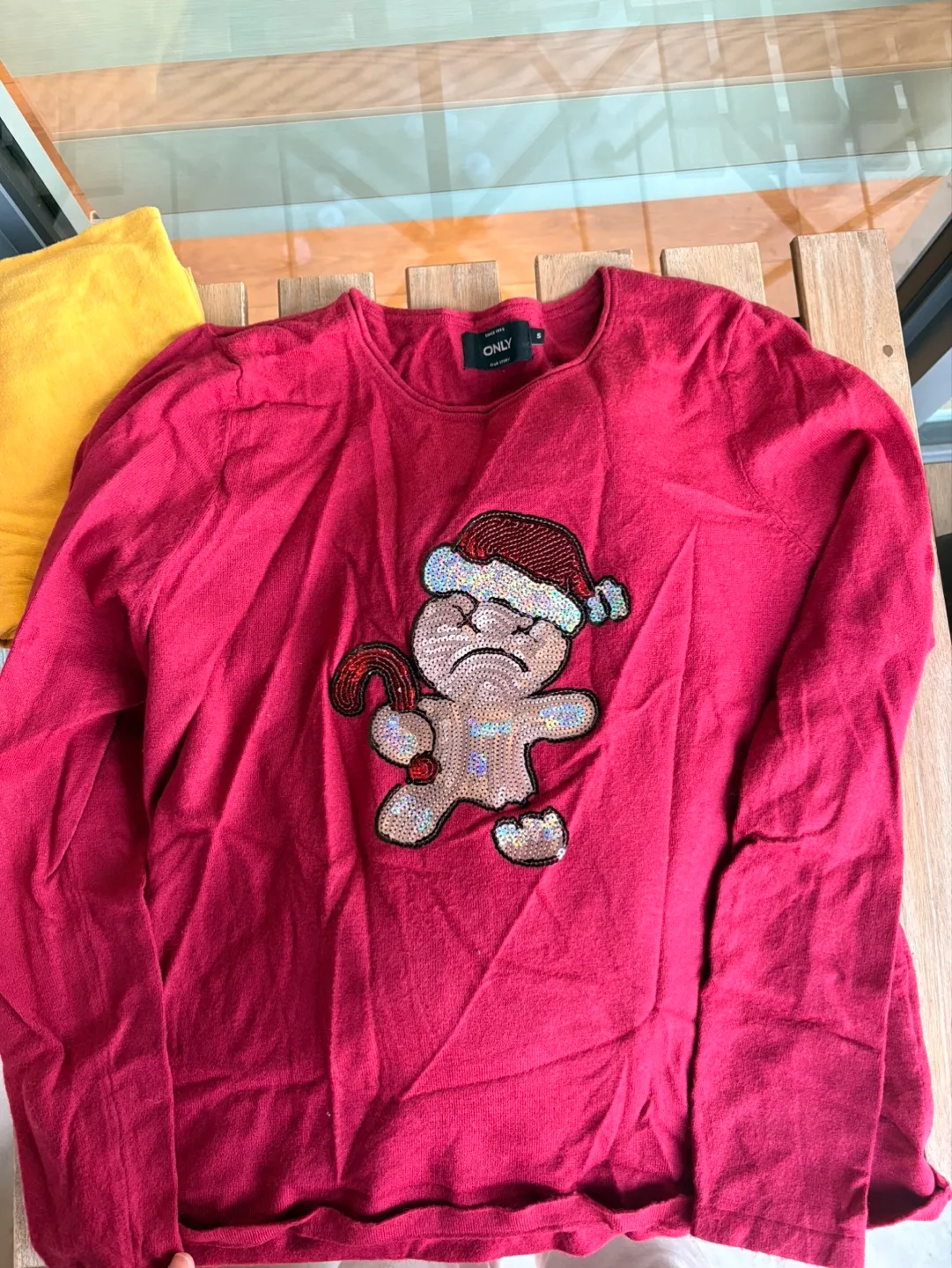 ONLY Christmas Sweater Size Small thumbnail