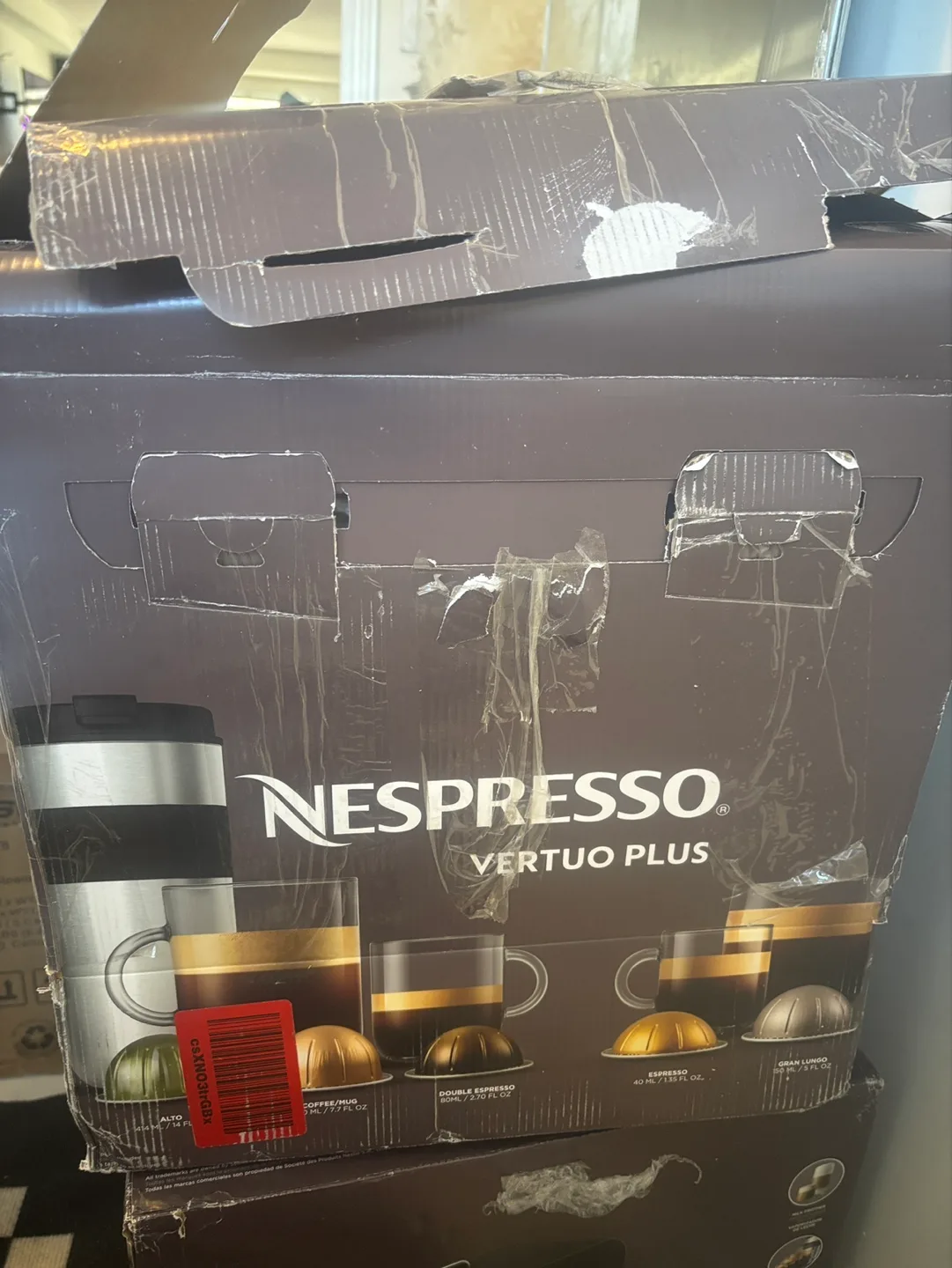 Nespresso Vertuo Plus Coffee Machine - Black image indicator(4)