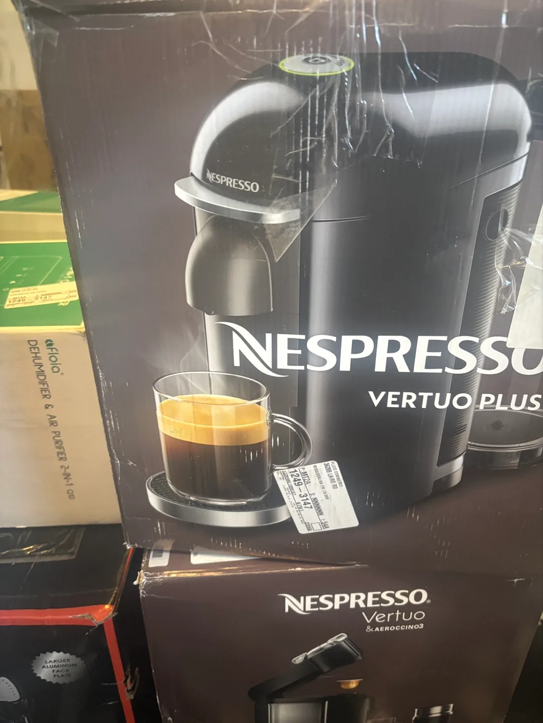 Nespresso Vertuo Plus Coffee Machine - Black image indicator(3)
