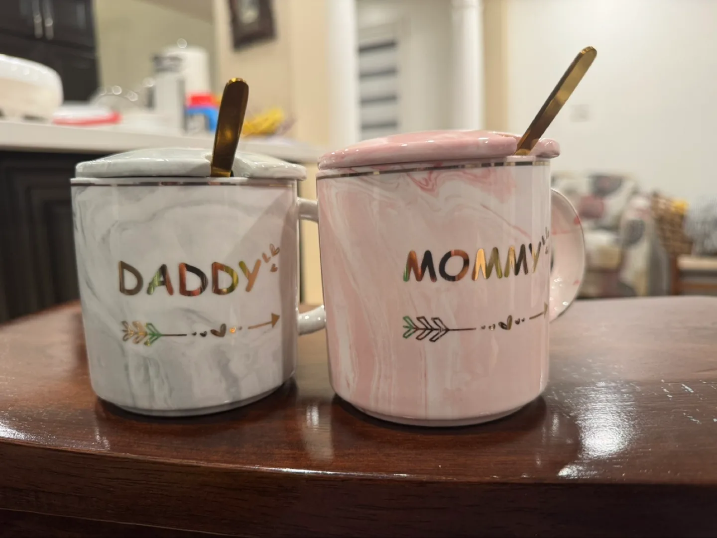 Hand-painted Ceramic Mugs and Decorative Box thumbnail