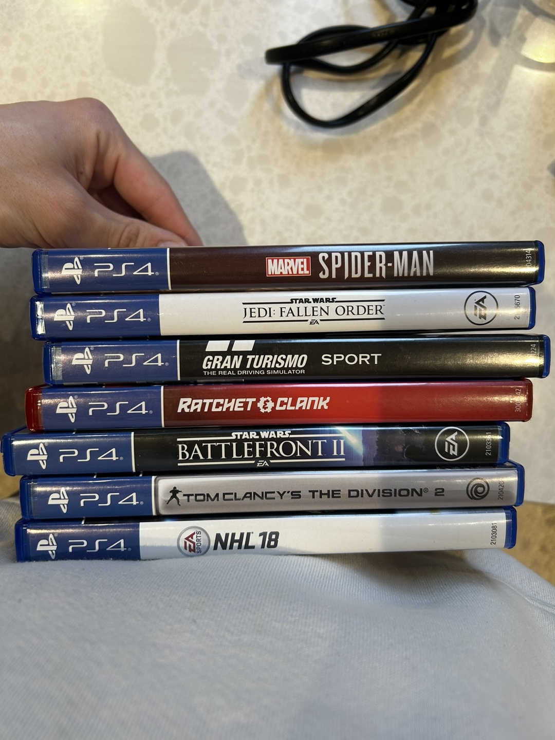 PS4 Slim Console Bundle - Games & Controllers