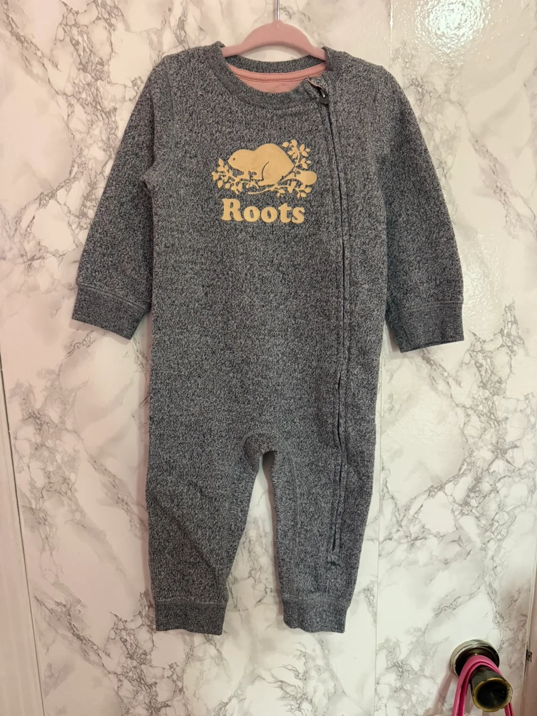 Roots Baby Grey Jumpsuit thumbnail