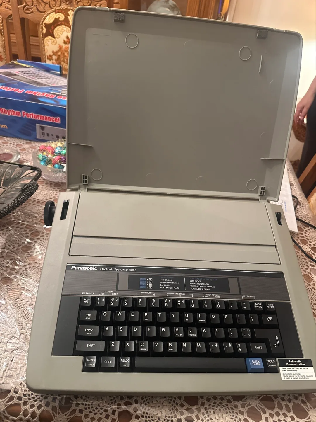 Vintage Panasonic Electronic Typewriter RX-55 image indicator(2)