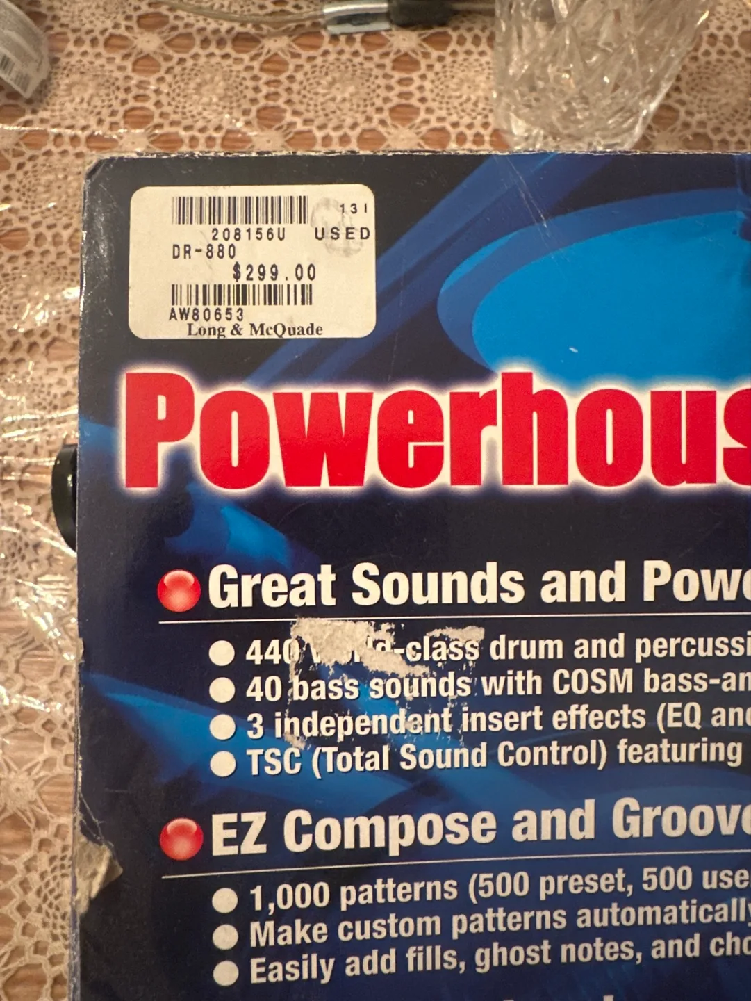 💚BOSS DR-880 Rhythm Drummer image indicator(2)