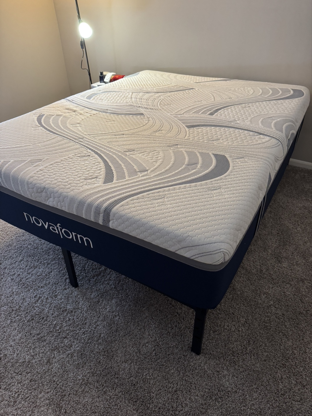 Novaform Mattress with Metal Frame