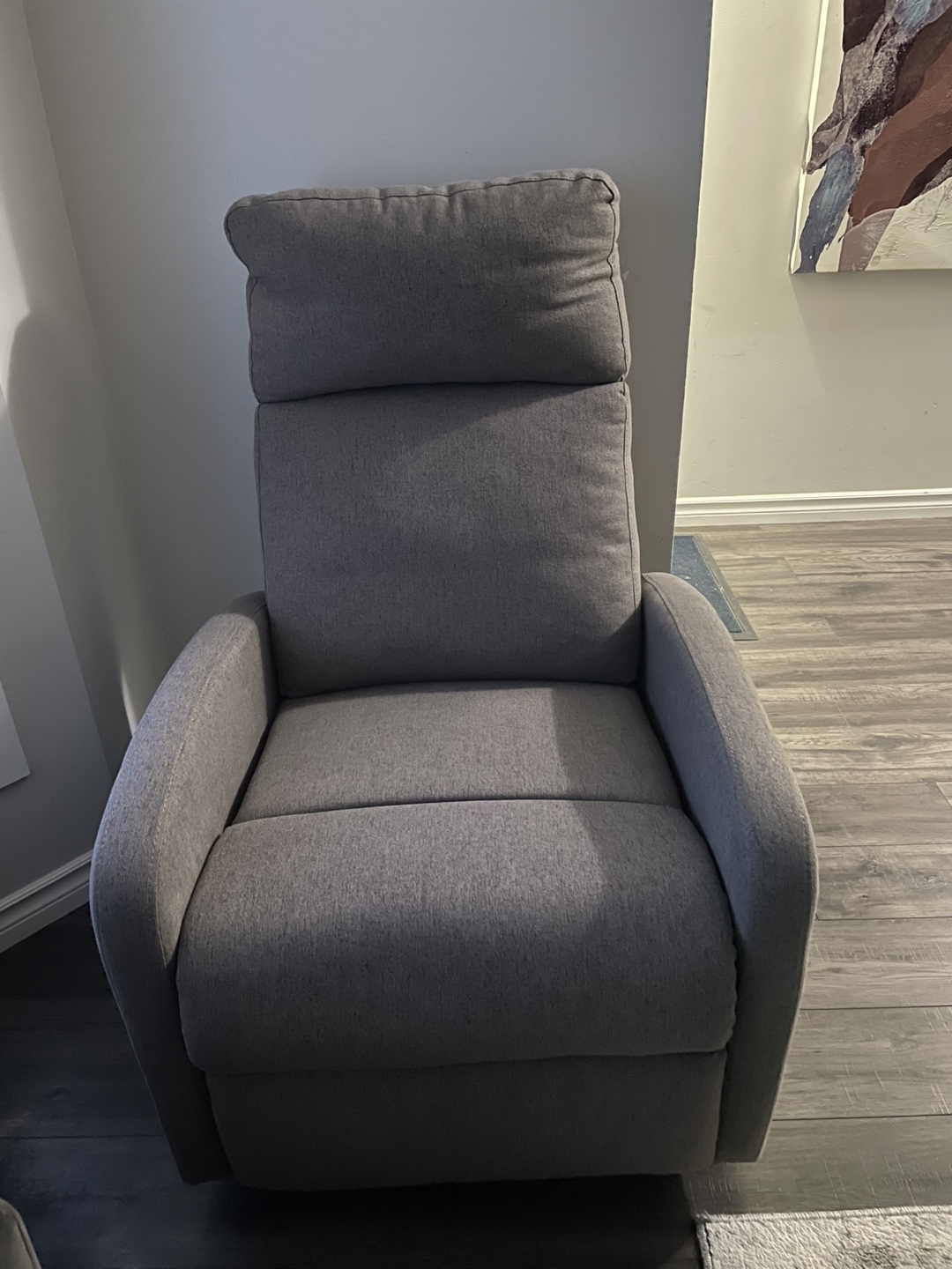 Grey Rocking & Recliner Chair 💚