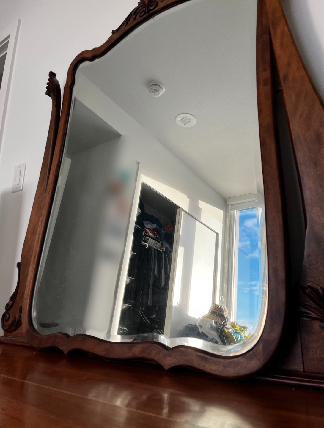 Antique Vanity with Mirror - photo 5