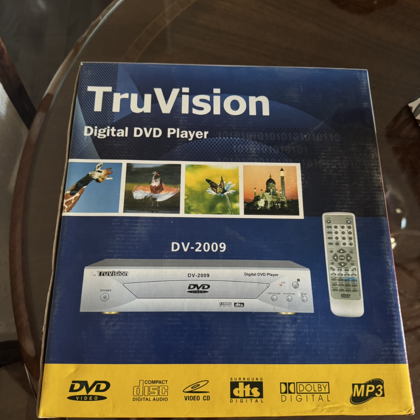 TruVision DV-2009 Digital DVD Player - New in Box