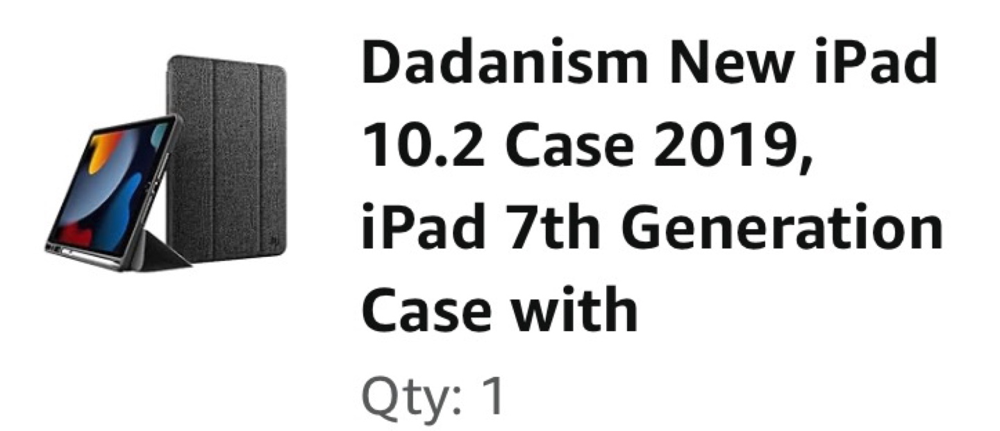 Dadanism iPad 10.2 Case (7th Gen) - photo 5