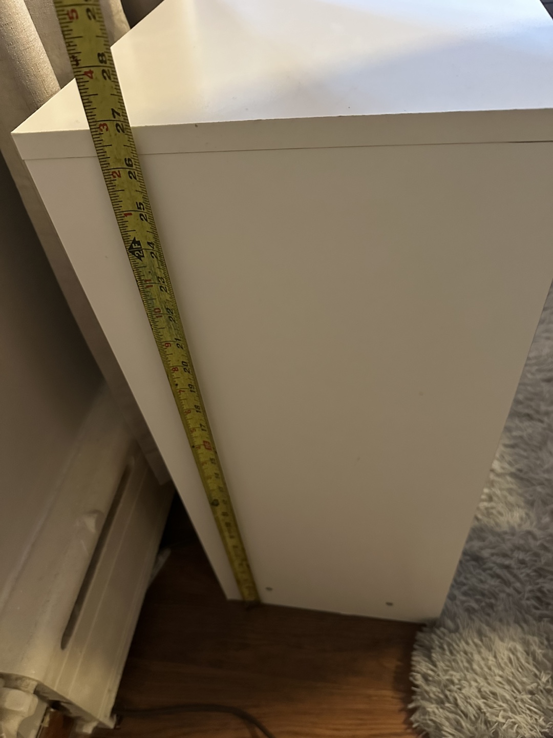 White 6-Drawer Dresser - photo 3