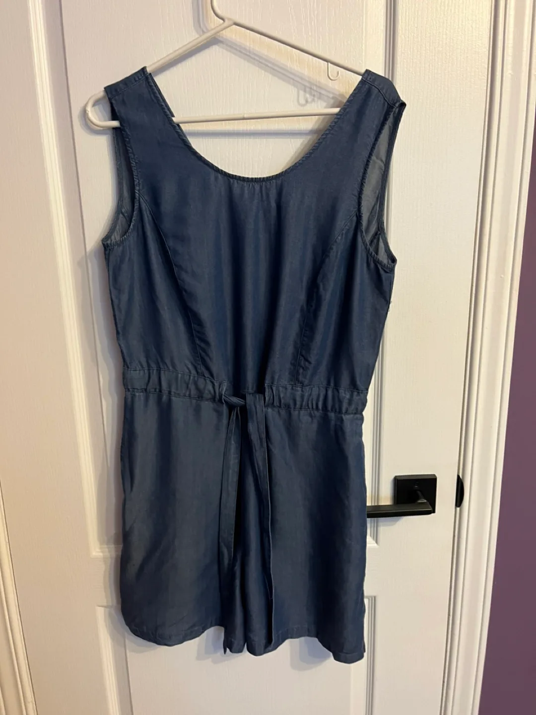 Women's Denim Romper Size 10 image indicator(2)