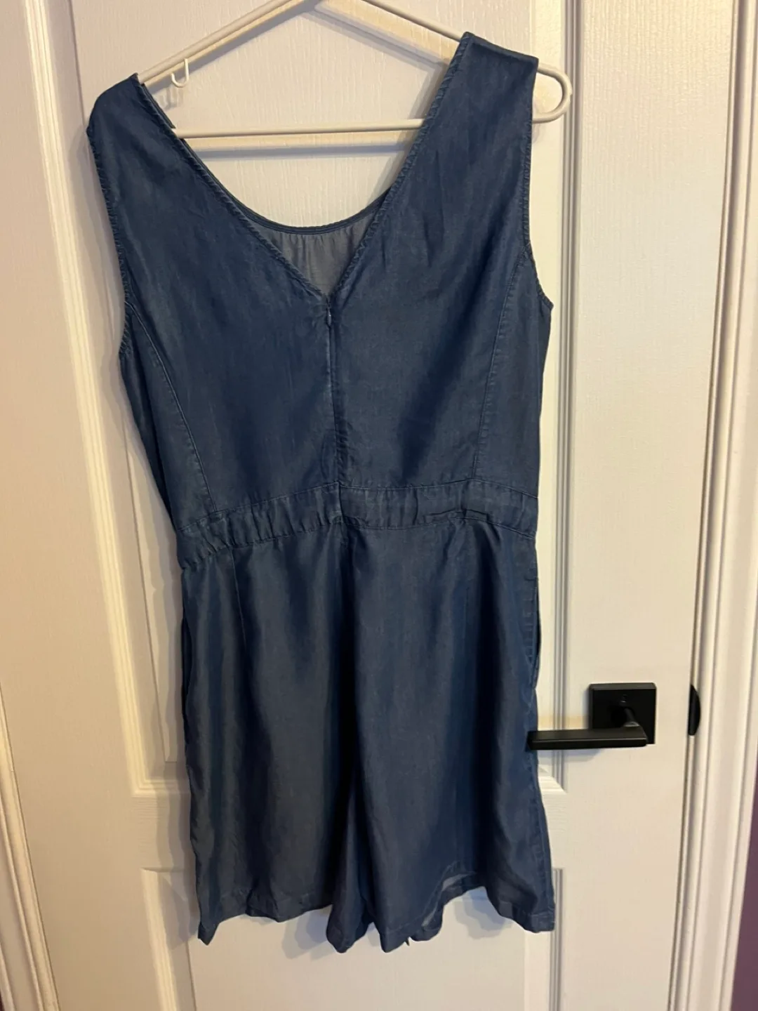 Women's Denim Romper Size 10 image indicator(3)
