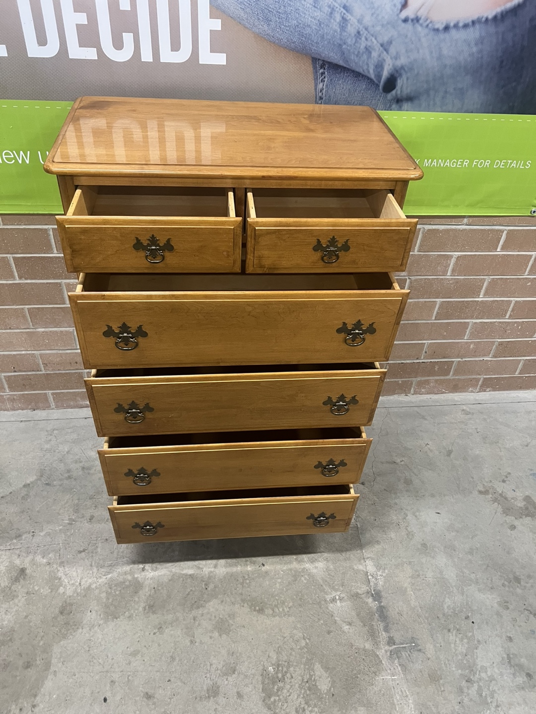Kling Tallboy Dresser rolls on casters - photo 2