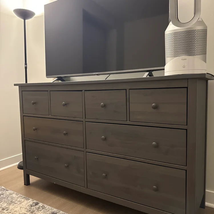 hemnes 8 drawer dresser grey Ikea Hemnes 8 Drawer Dresser In Gray Brown Design Ideas