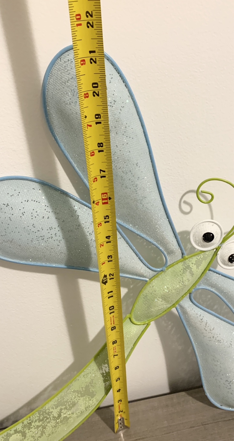 Adorable Glitter Butterfly and Dragonfly Wall Decor Set - photo 3