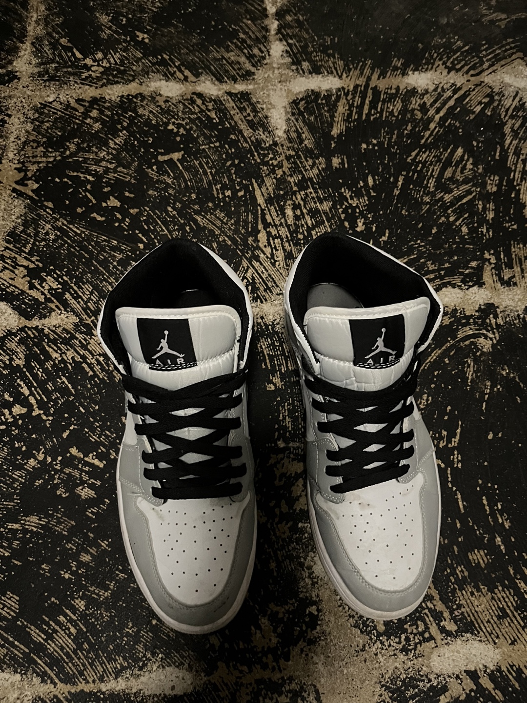 Jordan 1 Mid Light Smoke Grey (UA) - photo 3
