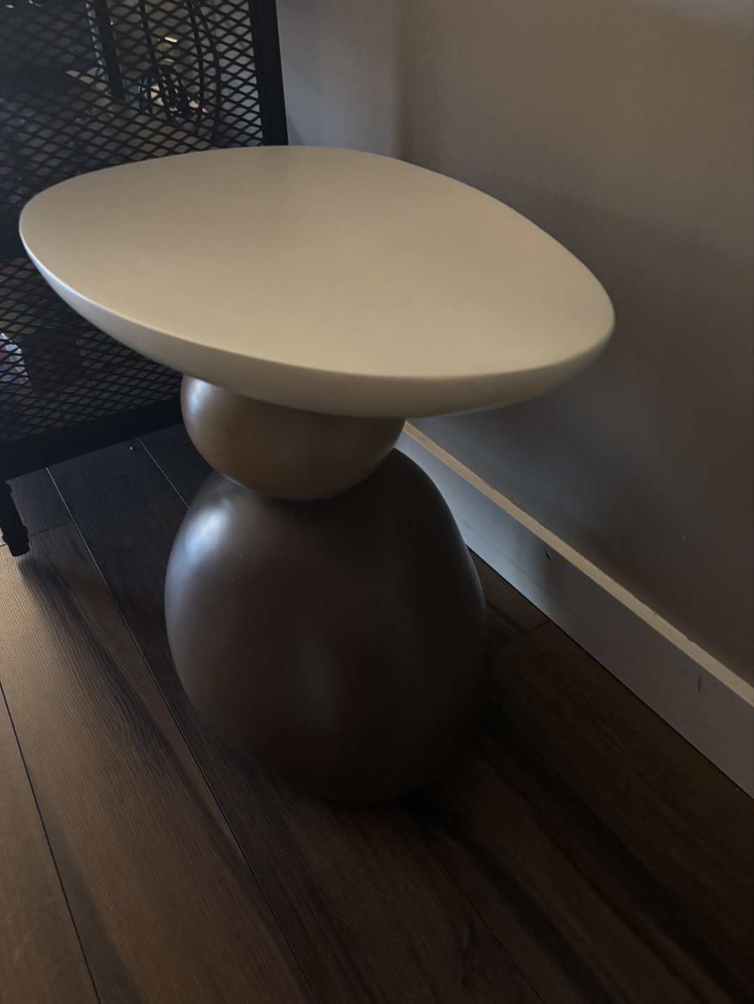 Unique Stone-Shaped Side Table - photo 2