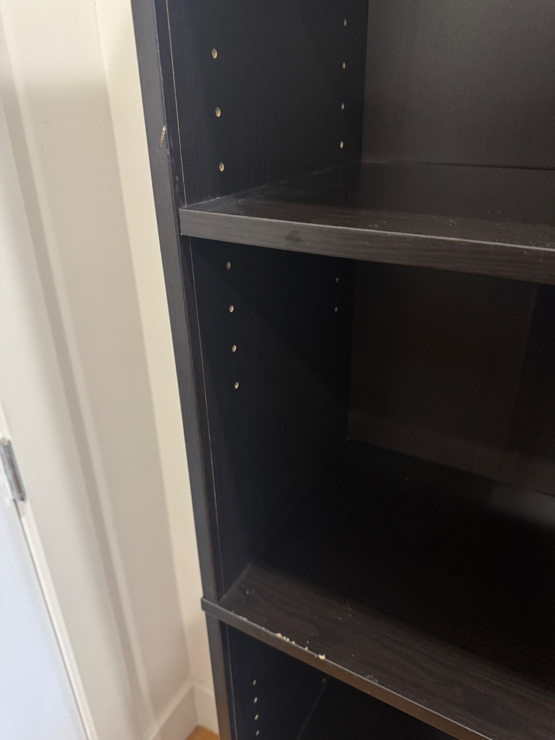 Black Bookcase - 5 Shelves - photo 2