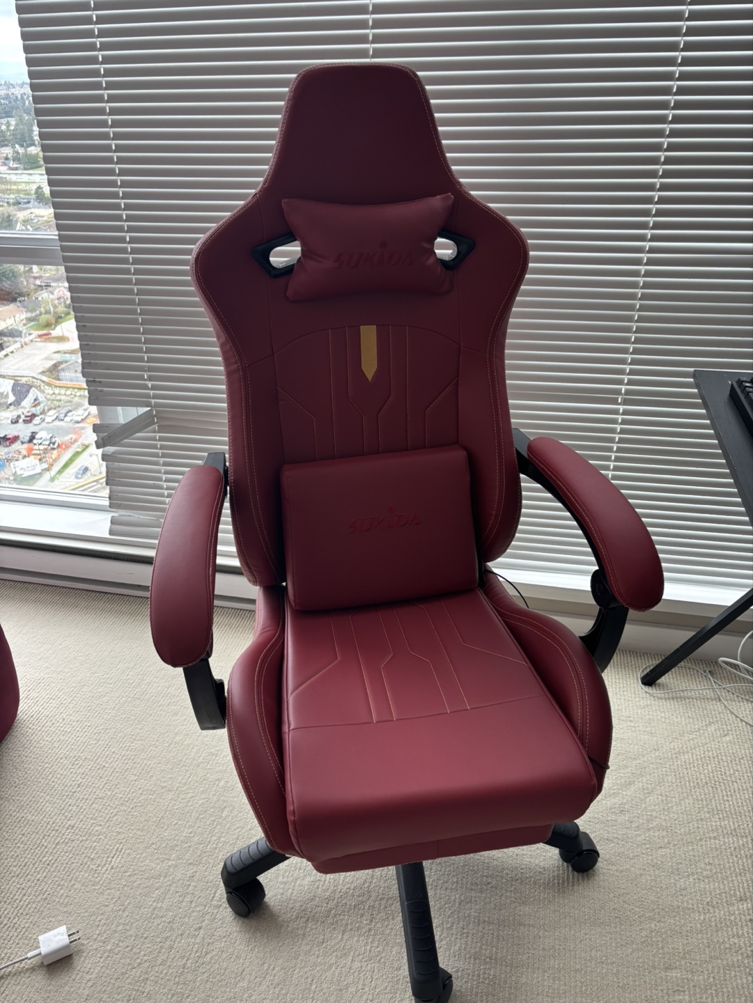 GTRACING Gaming Chair - Red PU Leather