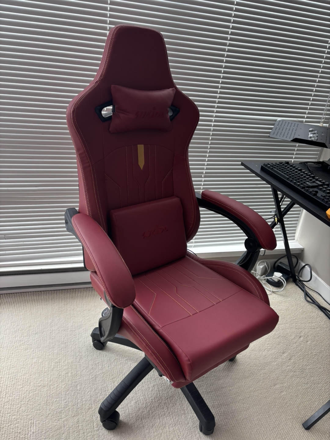GTRACING Gaming Chair - Red PU Leather - photo 2