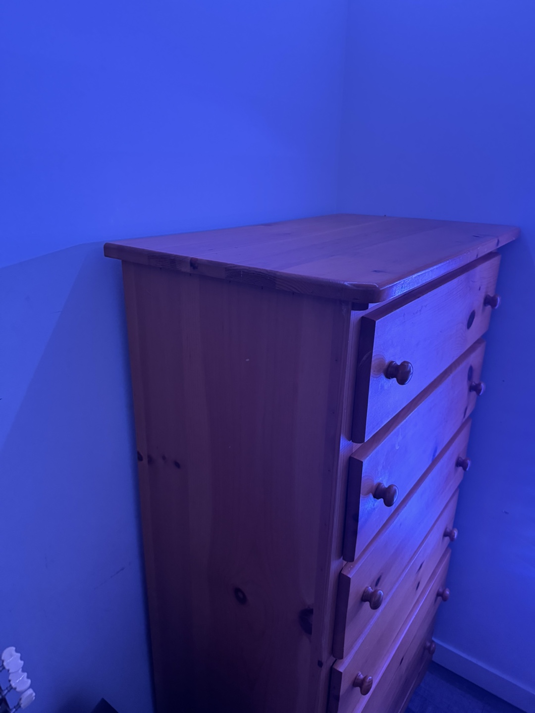 Solid Pinewood 6-Drawer Chest - photo 3