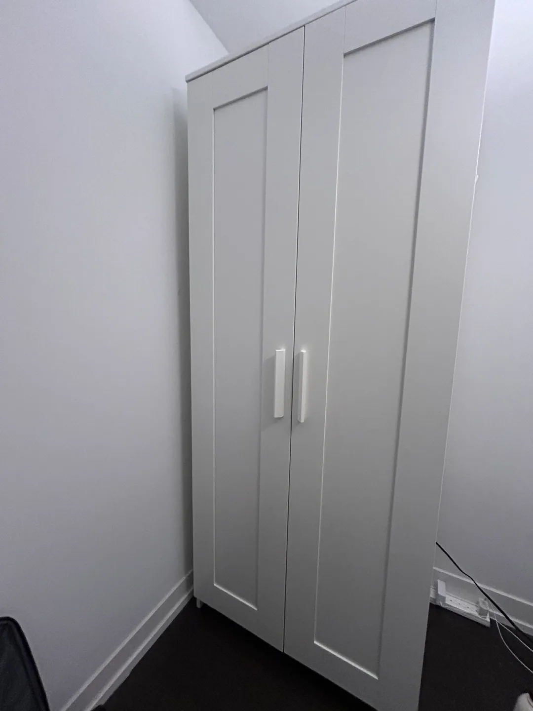 IKEA BRIMNES White Wardrobe Closet image indicator(4)